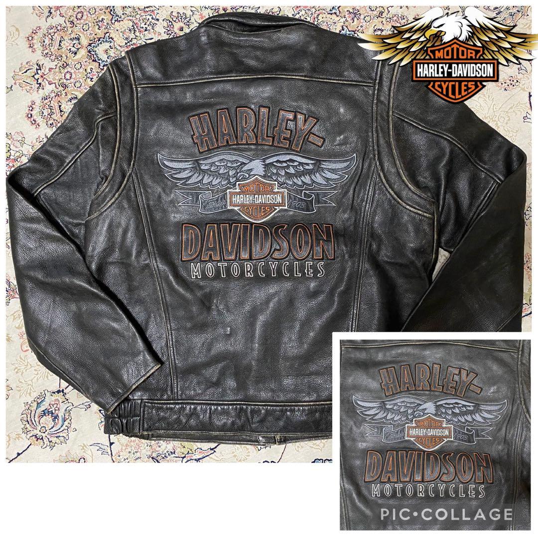 新品未使用Harley-Davidsonレザージャケット 訳あり在庫処分品！