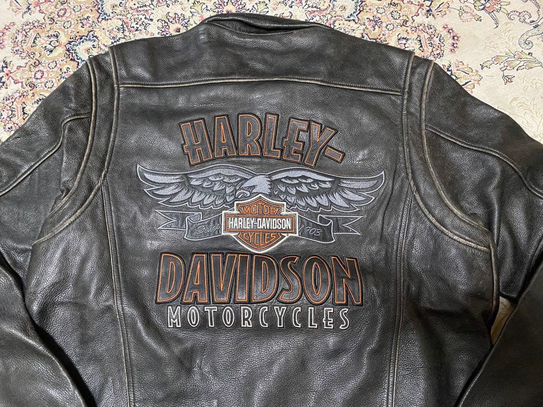 新品未使用Harley-Davidsonレザージャケット 訳あり在庫処分品！