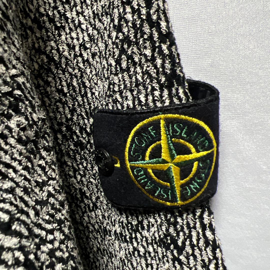 STONE  ストーンアイランド コットンシェニール カーディガン