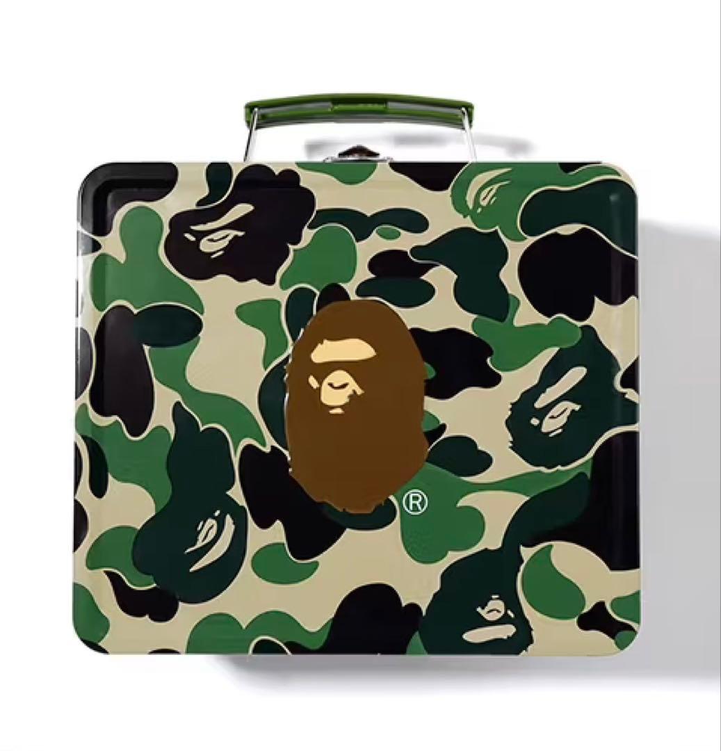 A Bathing Ape 迷彩メタルボックス　缶ケース