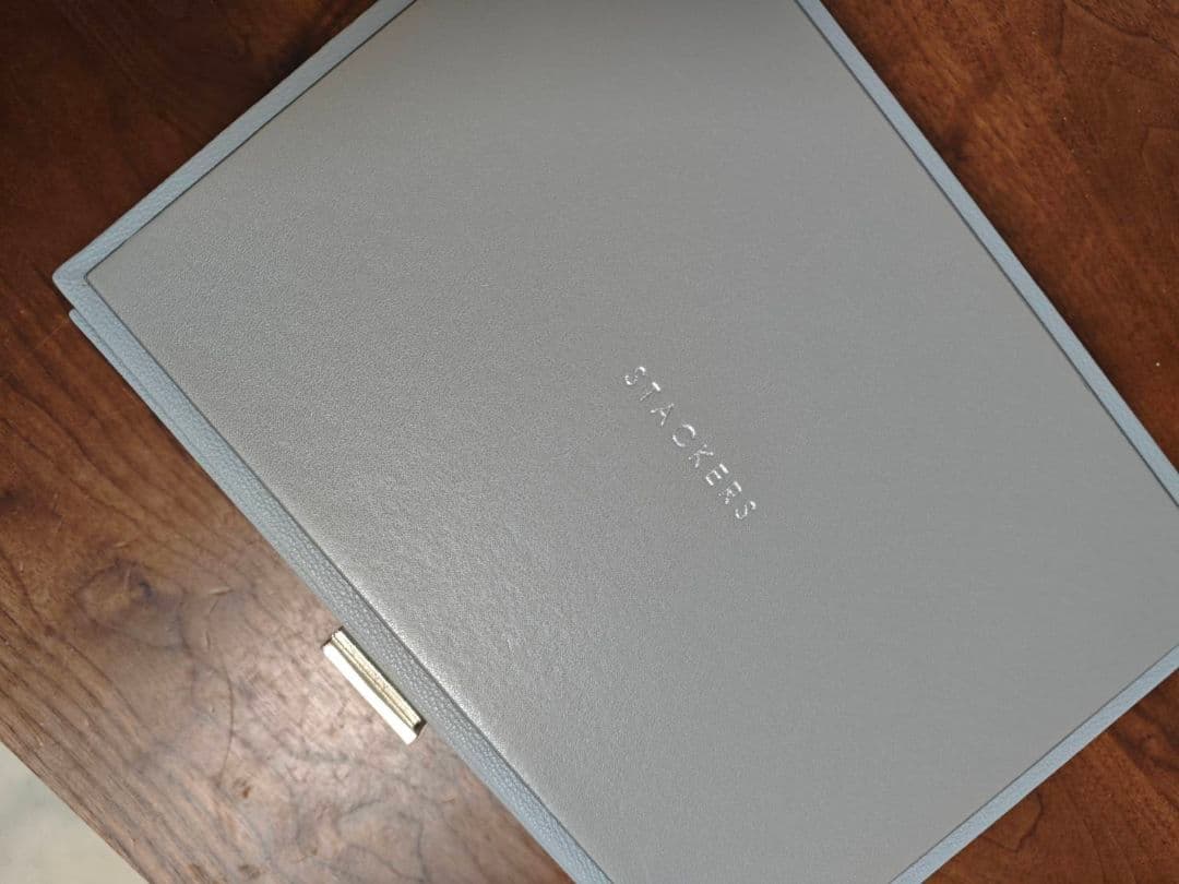 STACKERS Pebble Grey アクセサリーケース