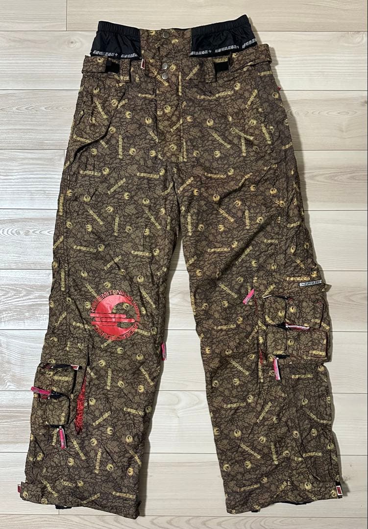 極道神風蹴スノーボードウエア影道