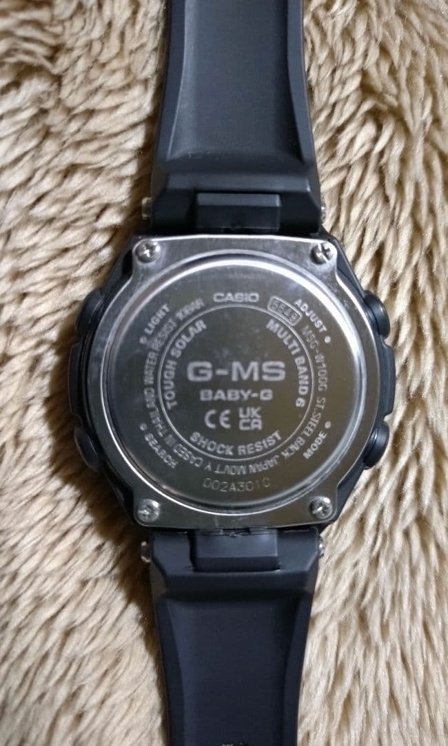 CASIO MSG-W100G-1AJF G-MS 電波ソーラー BABY-G