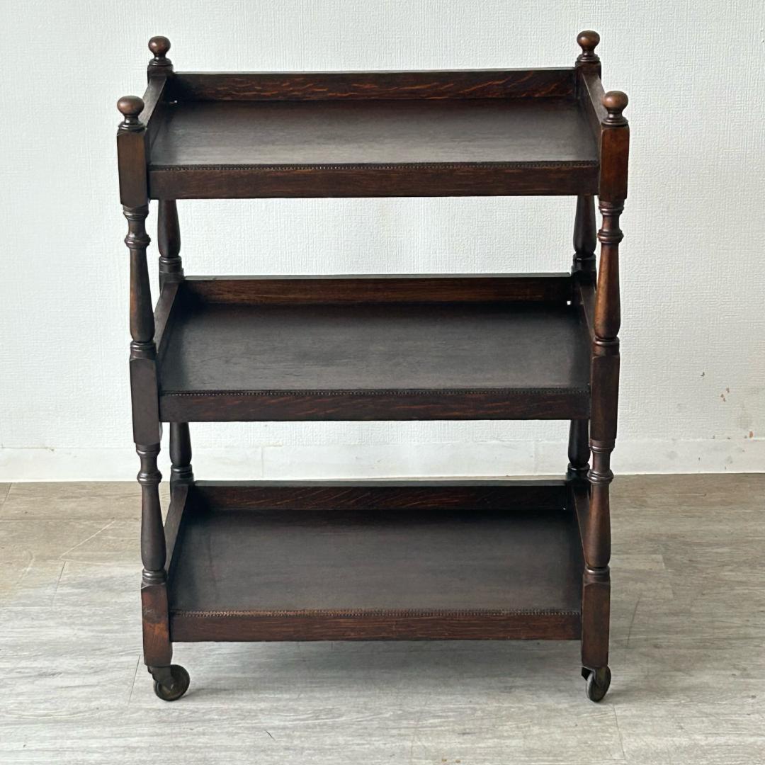 アンティーク 家具 ティートローリーテーブル イギリス 英国 468A