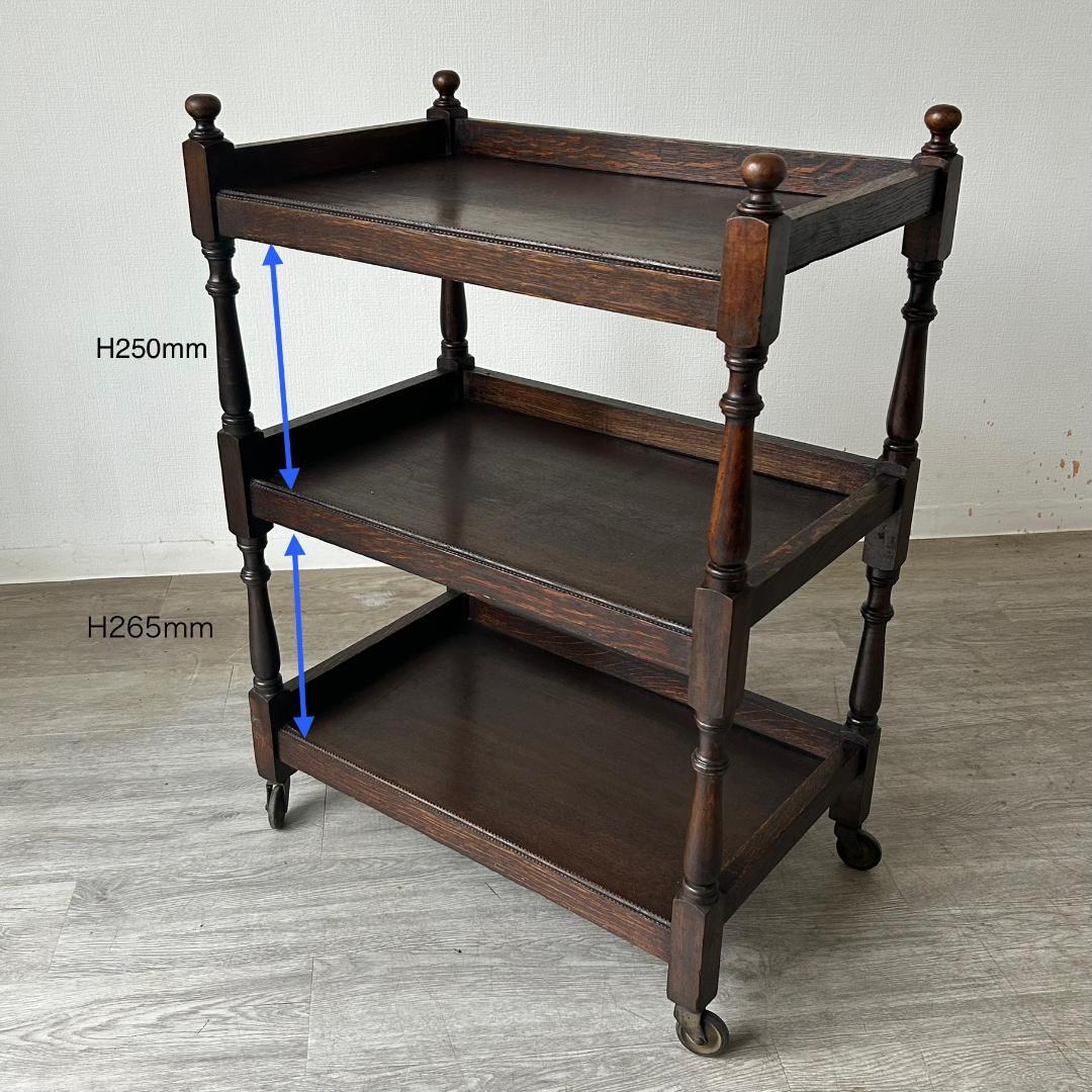 アンティーク 家具 ティートローリーテーブル イギリス 英国 468A