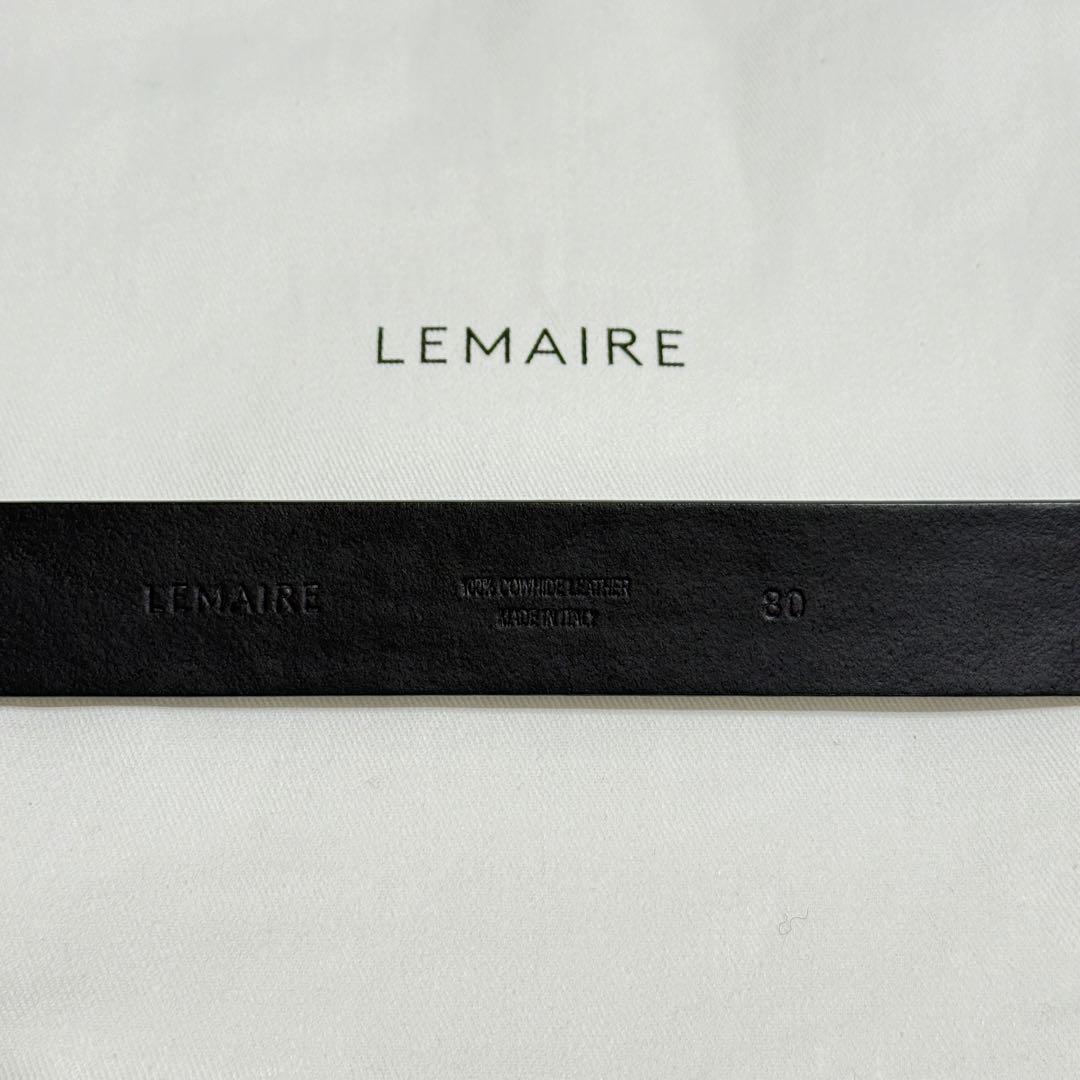 そ*ら様 LEMAIRE Rever sed belt 30mm サイズ:80