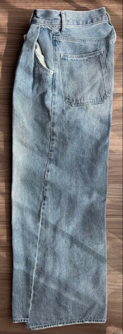 【未使用タグ付】JOURNAL STANDARD ワイドデニム36