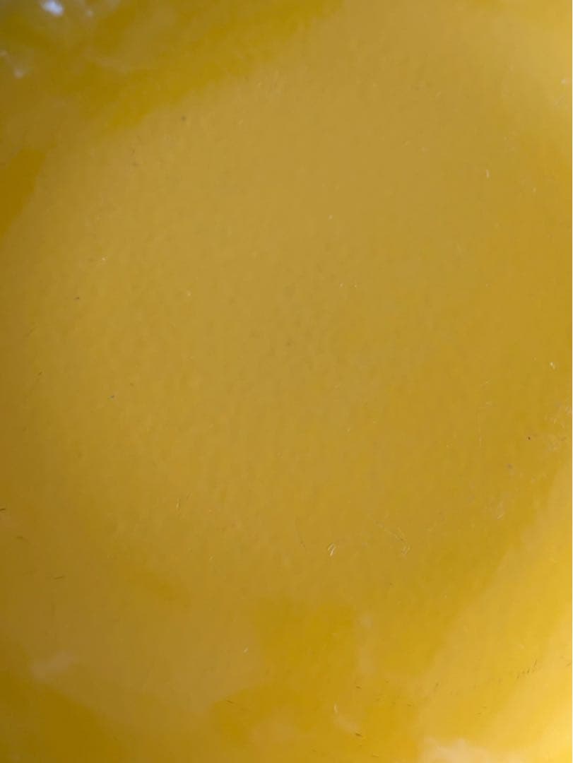 キャサリンホルムホーロープレート皿＊イエロー