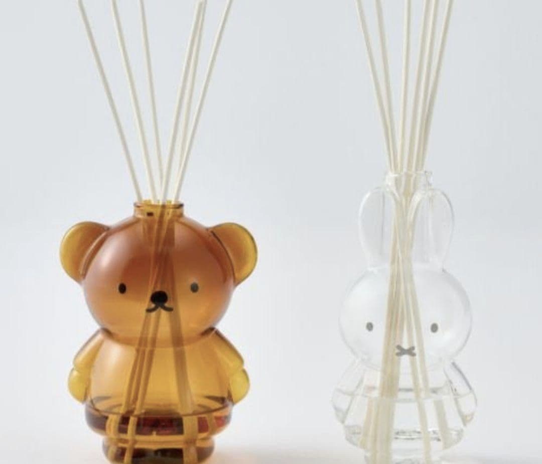 ミッフィー miffy studio CLIP 芳香剤 ガラスディフューザー