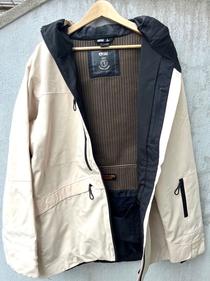 ム*ナ様 PICTUREピクチャー スノボー ウエア セットアップ 同色 L ス