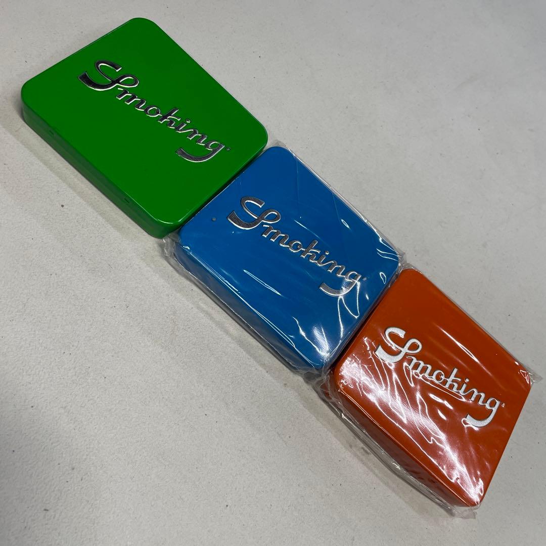 スモーキングロゴ入り小物入れ3個セット