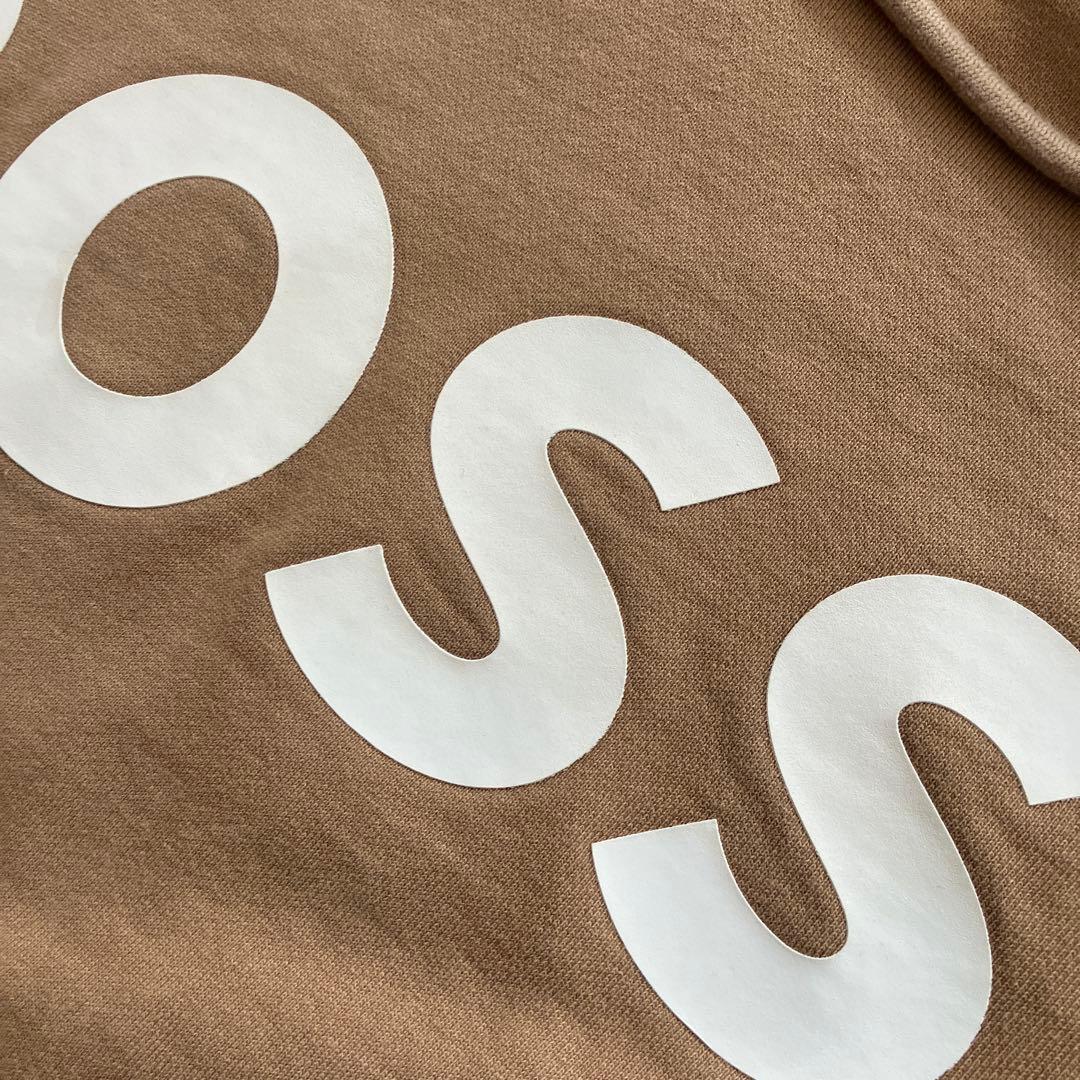 HUGO BOSS ヒューゴボス　パーカー　プルオーバー　ベージュ　XSサイズ