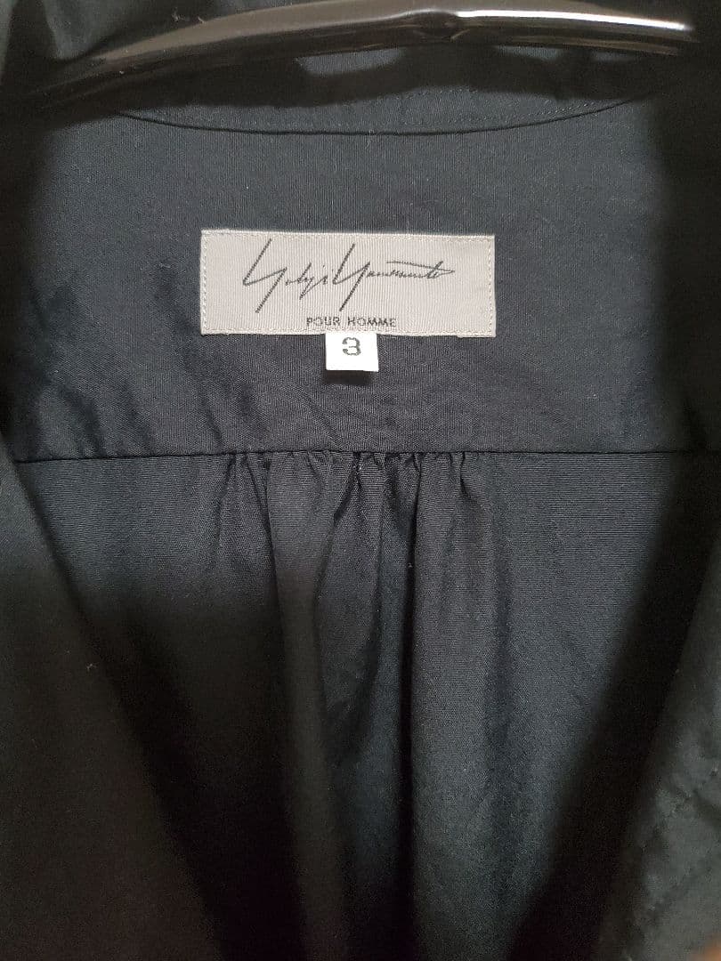 Yohji Yamamoto POUR HOMME 長袖シャツ サイズ3