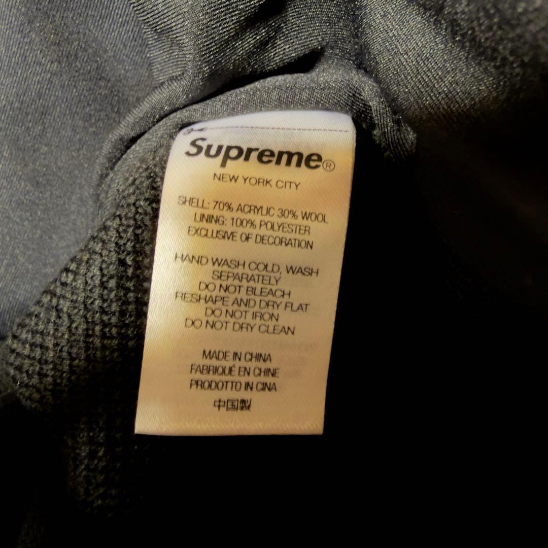 23ss シュプリーム ビーズ アップリケ カーディガン オーバーサイズ XXL