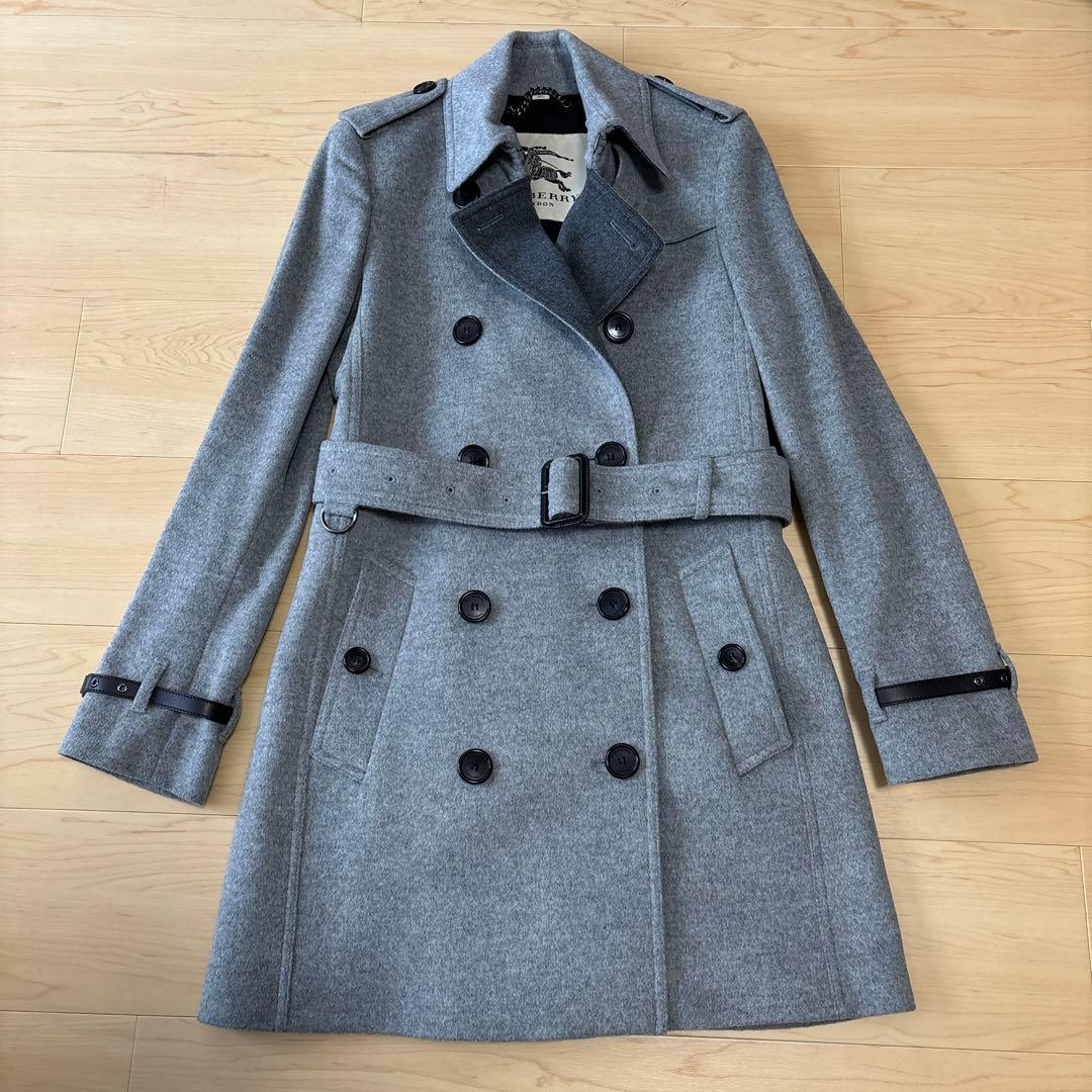 ⭐️バーバリーロンドン　ウールカシミヤ　トレンチコート