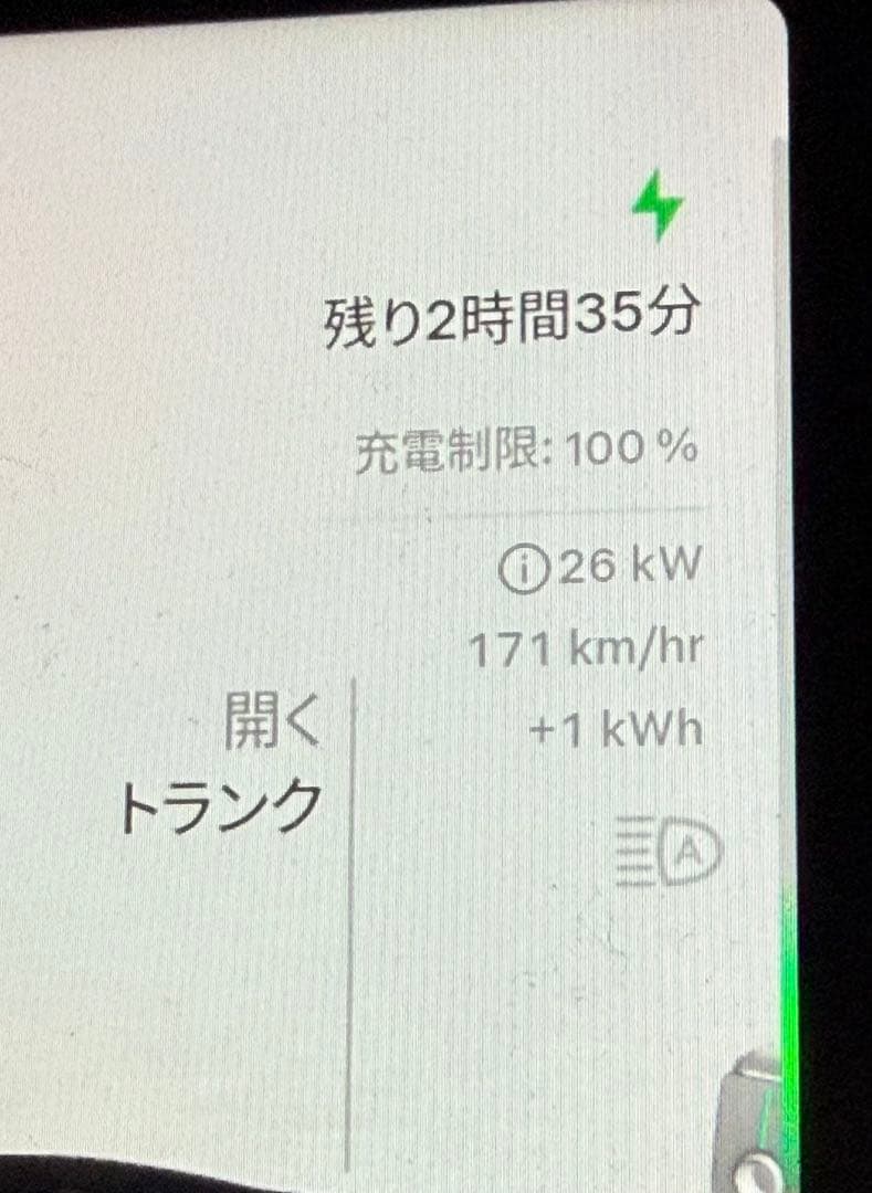 Tesla テスラ CHAdeMO チャデモ アダプター