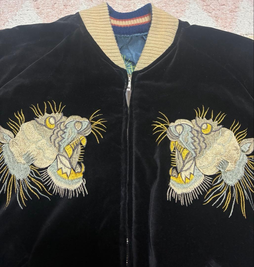 テーラー東洋　スカジャン　限定５００着　Ｍサイズ　黒別珍　M18686