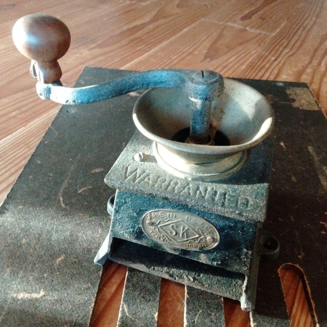 鋳物 アイアン 珈琲 コーヒーミル アンティーク ビンテージ 日本製