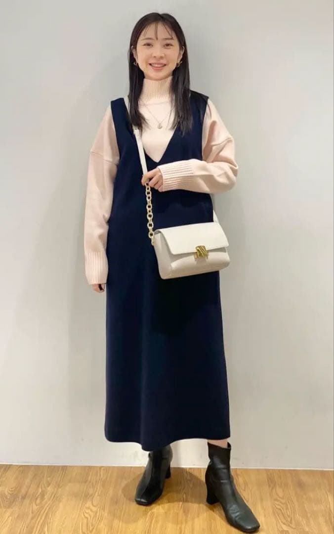 完売　23区 S ウールカシミヤブレンド スタンドネック ニット ¥19,910