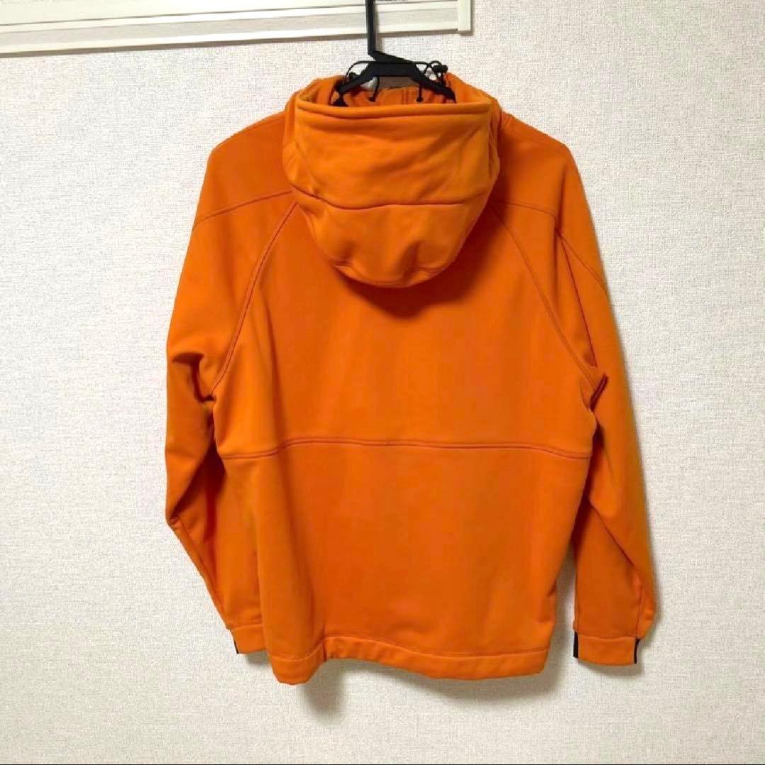 美品PALACE ゴアテックス　マスクド　ソフトシェル　ジャケット　オレンジ　L