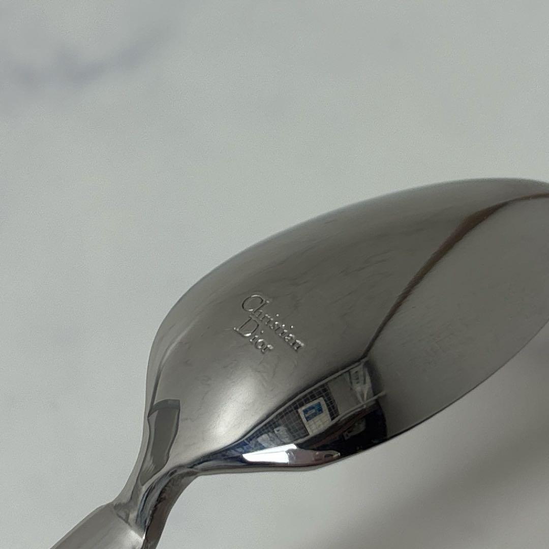 0819 ディオール　カトラリー　スプーン　5本　金彩　未使用　※値下げ不可.