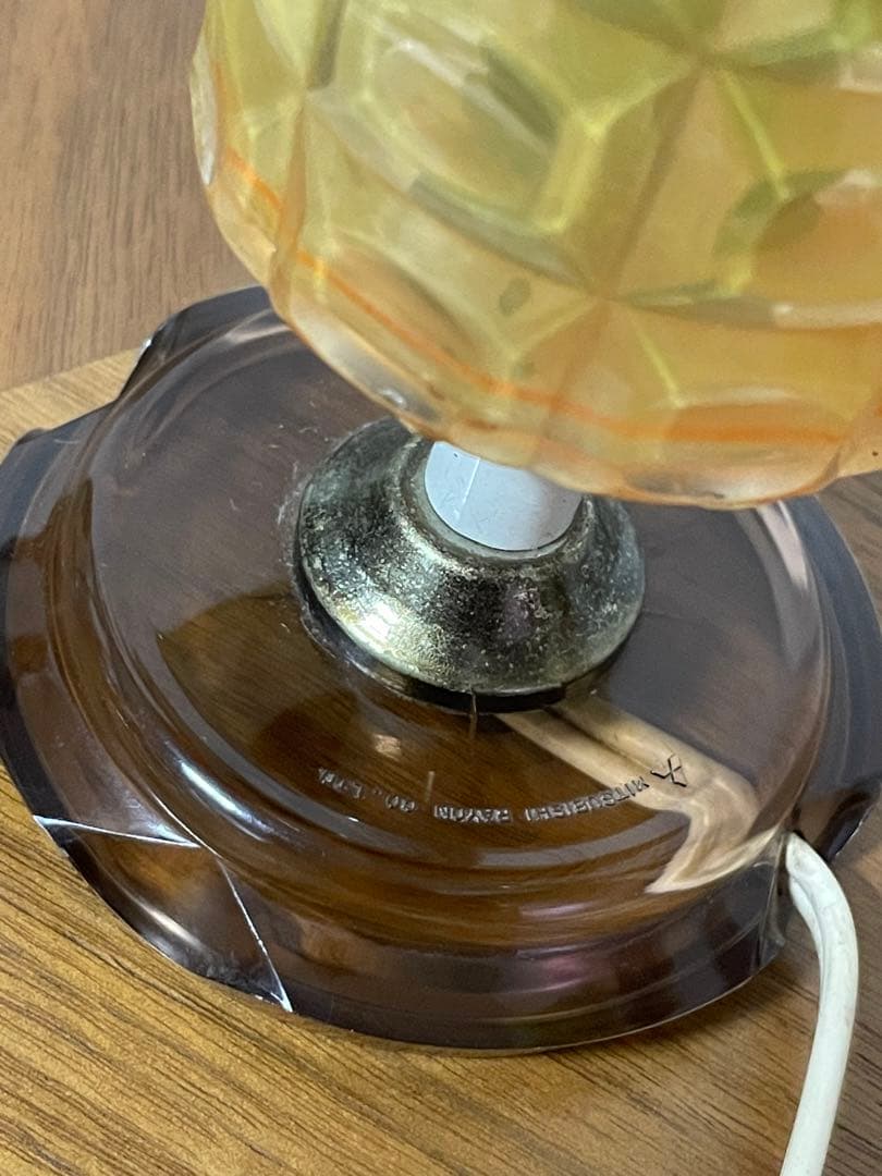 昭和レトロ スタンドライト 照明　ランプ　アンティーク MITSUBISHI