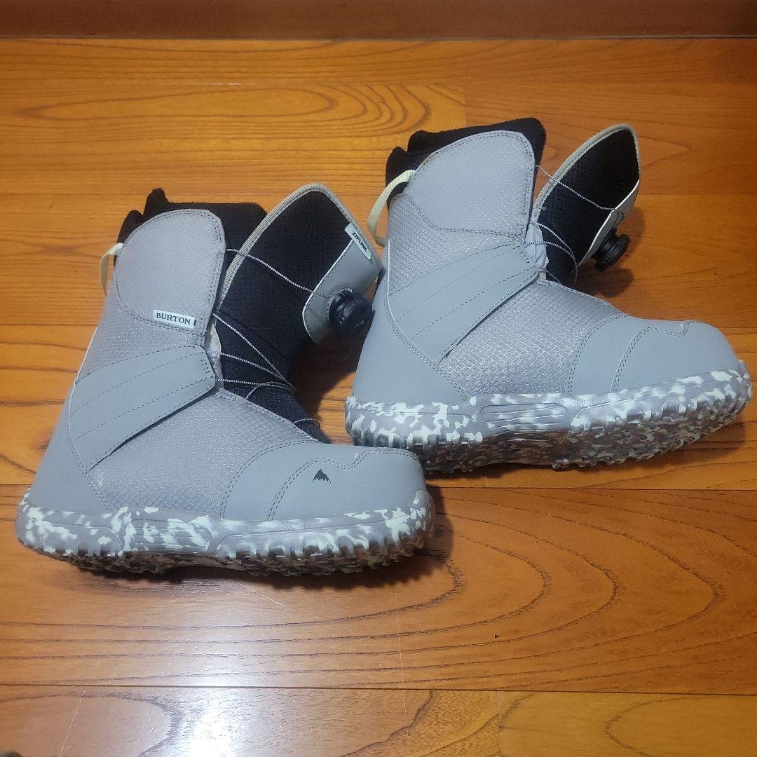 BURTON 　スノーボードブーツ グレー(25.0)