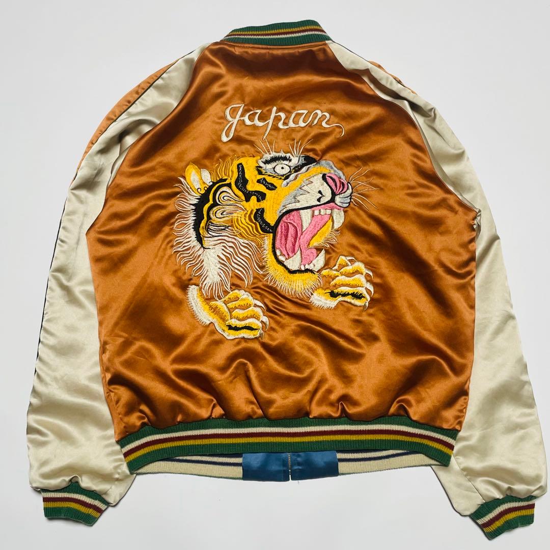 美品　Lサイズ　テーラー東洋 TOYO スカジャン リバーシブル タイガーヘッド