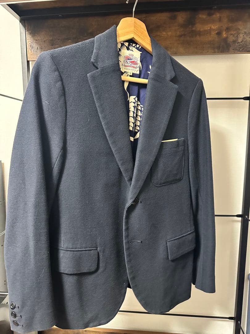 Sun surf KANAHOLO ネイビーポケットジャケット S