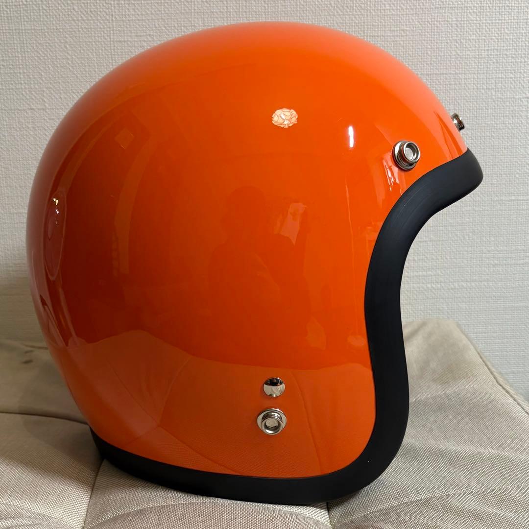 BELL 500-TXJ ジェットヘルメット XS オレンジ