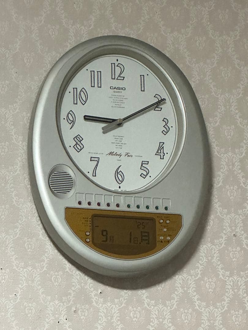 カシオ　メロディ時計　ビートルズ