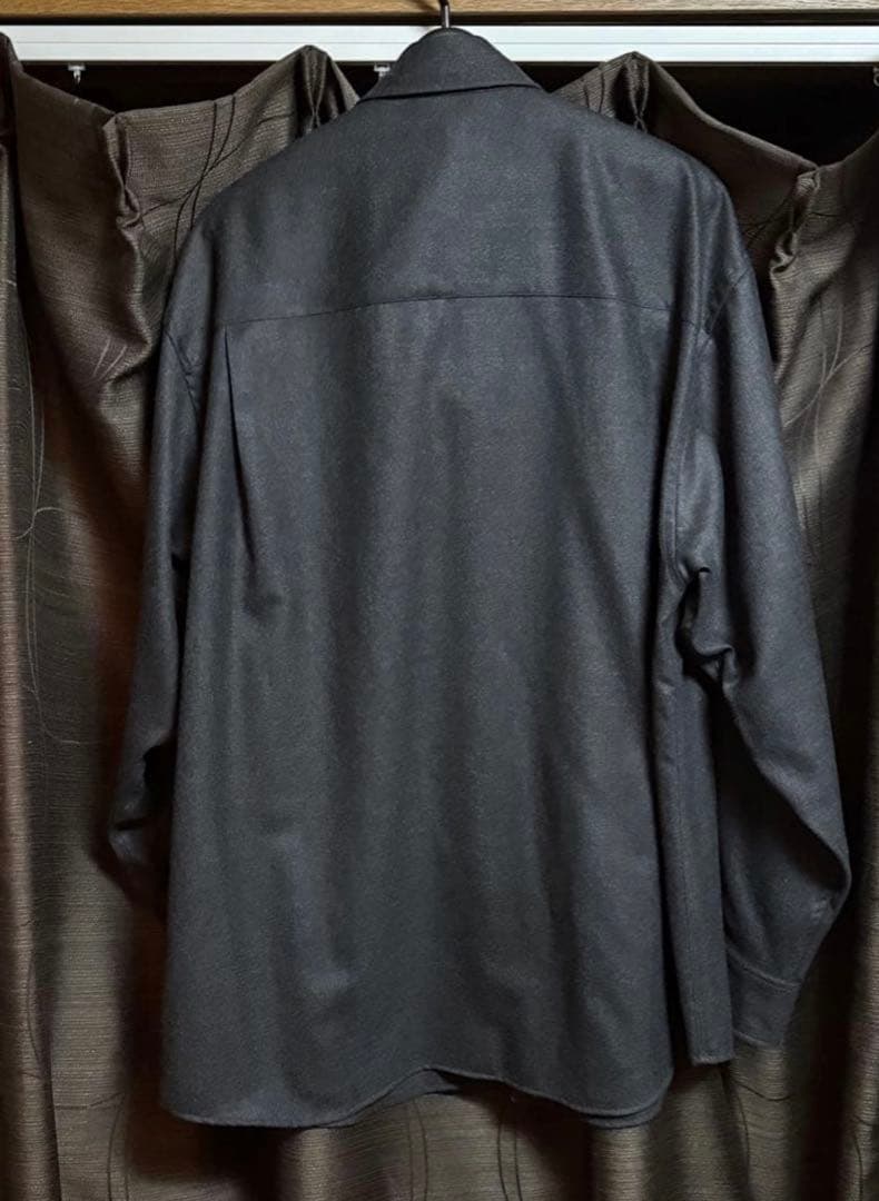 トップス 25aw AURALEE SUPER LIGHT WOOL SHIRT 5