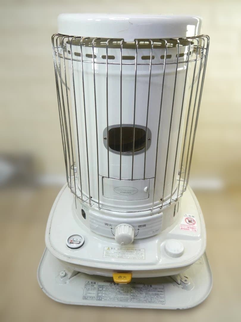 送料無料。２０１３年◆コロナ　石油ストーブ　 ホワイト　円筒　66