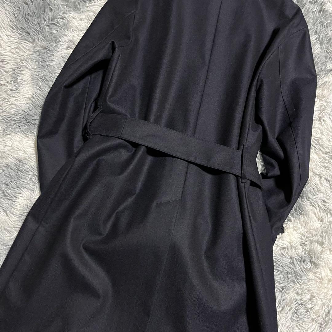 美品　マッキントッシュ ダンケルド ロロピアーナ　トレンチコート ネイビー　40