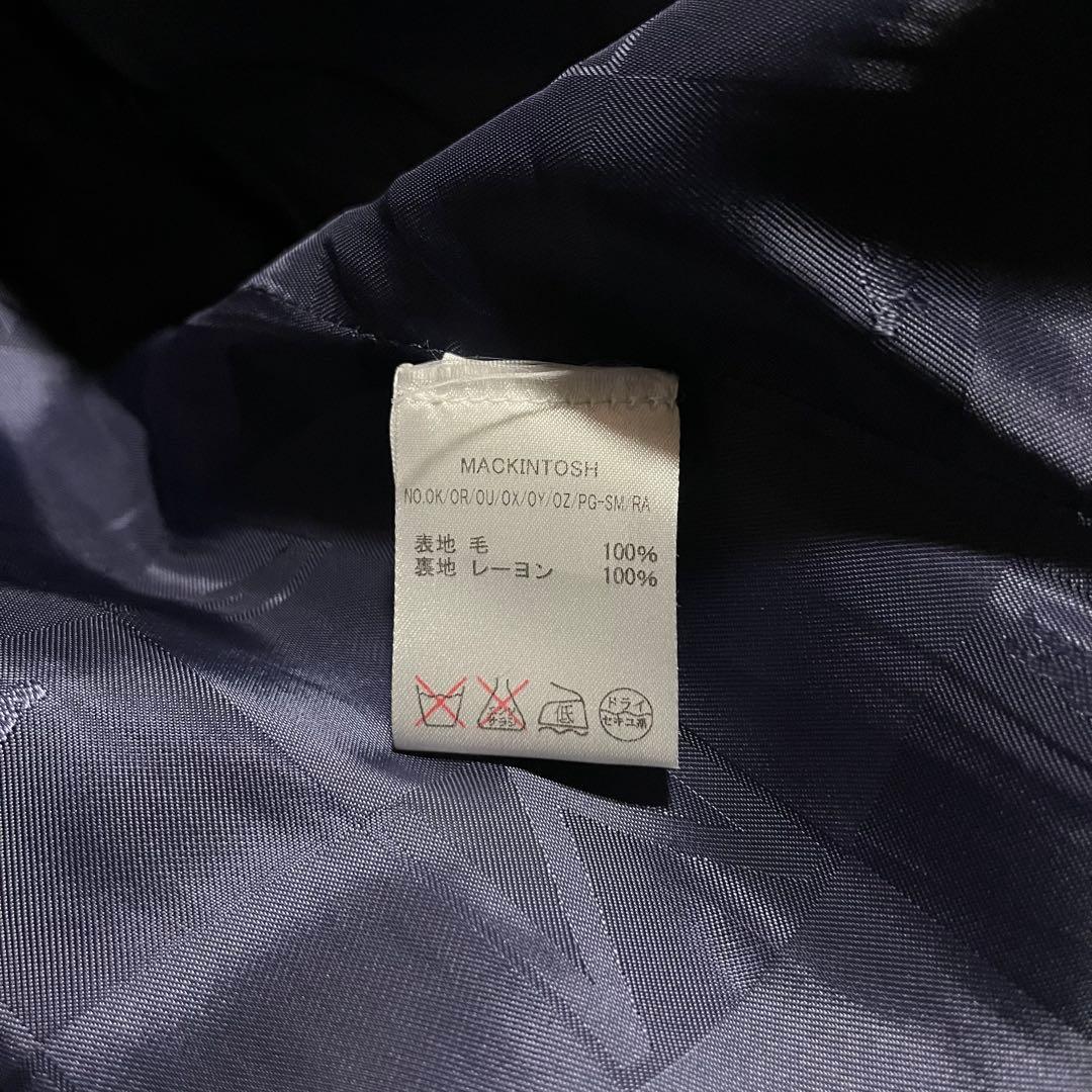 美品　マッキントッシュ ダンケルド ロロピアーナ　トレンチコート ネイビー　40