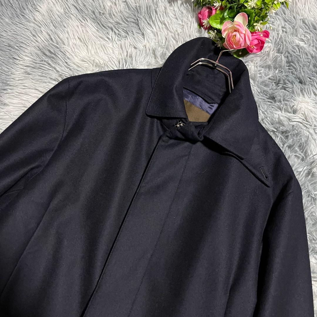 美品　マッキントッシュ ダンケルド ロロピアーナ　トレンチコート ネイビー　40