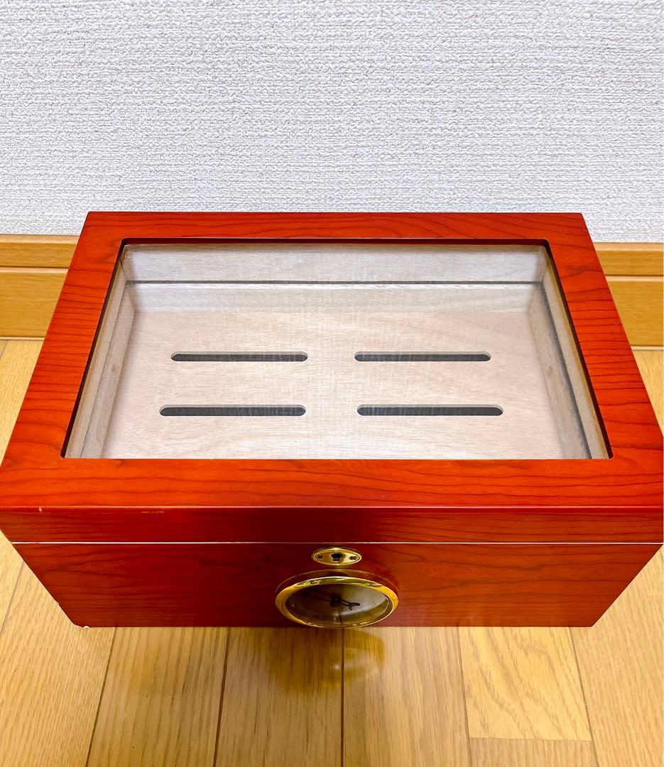 シガーケース 葉巻 グラストップ・バークレーヒュミドール100