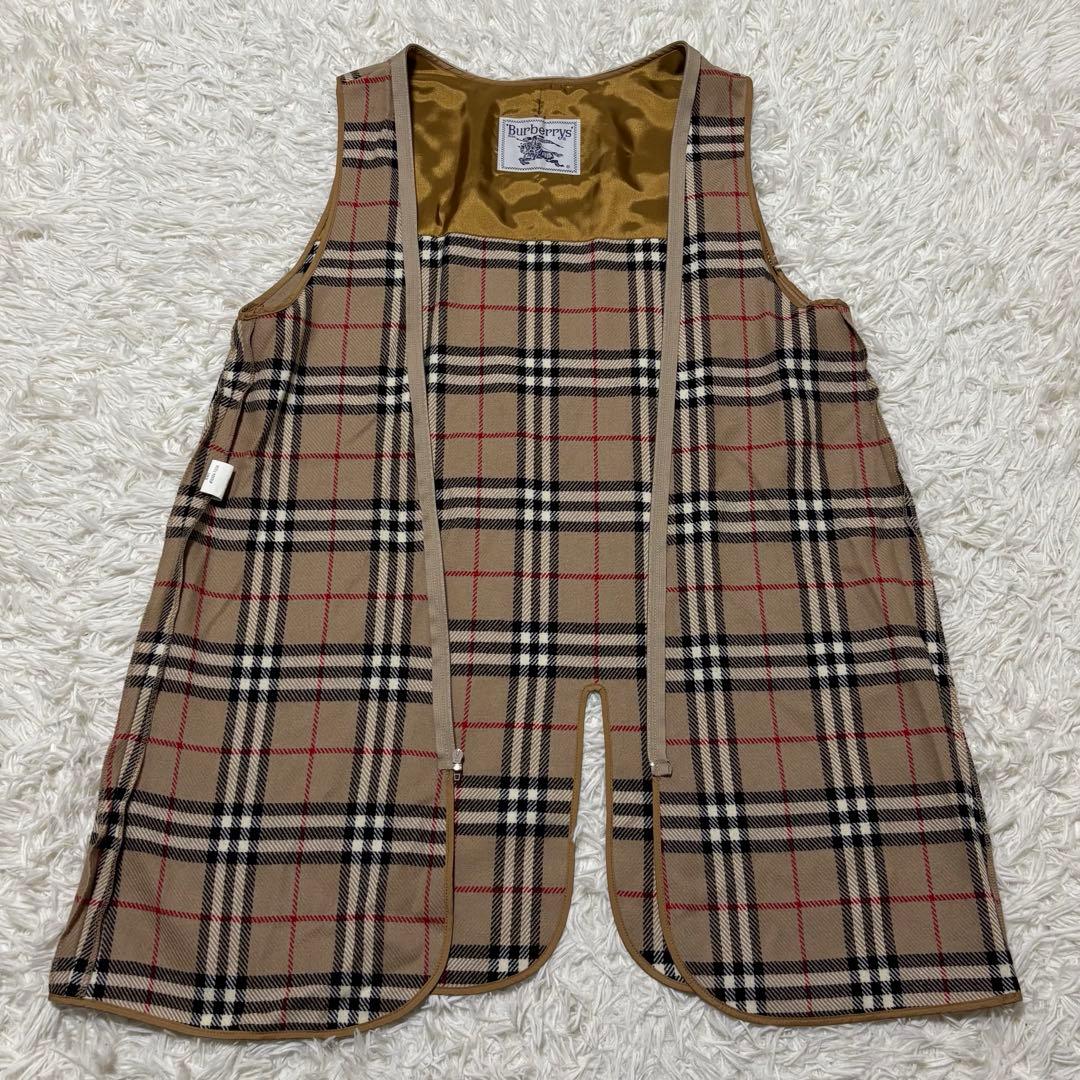 バーバリーズ ステンカラーコート ベージュ ノバチェック ライナー ベルト付