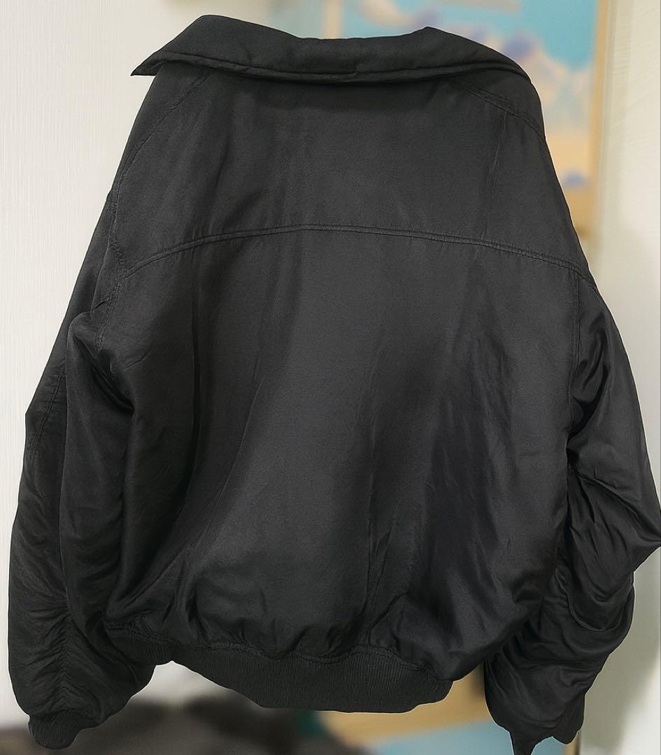 【takatoさん着用】jouetie ライダースma1ジャケット 黒