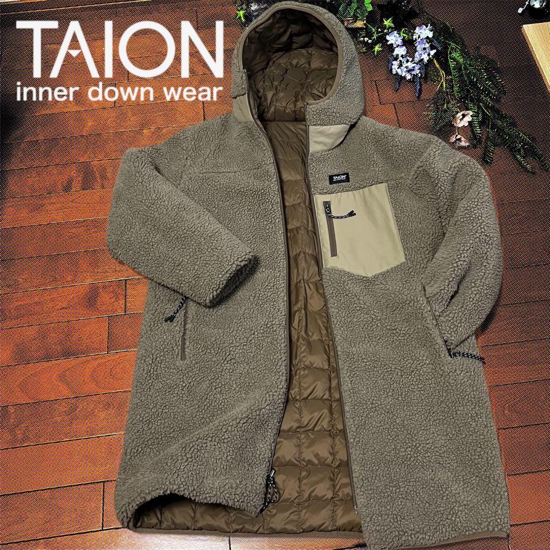 本日最終価格‼️【タイオン】 リバーシブルロングダウンコート