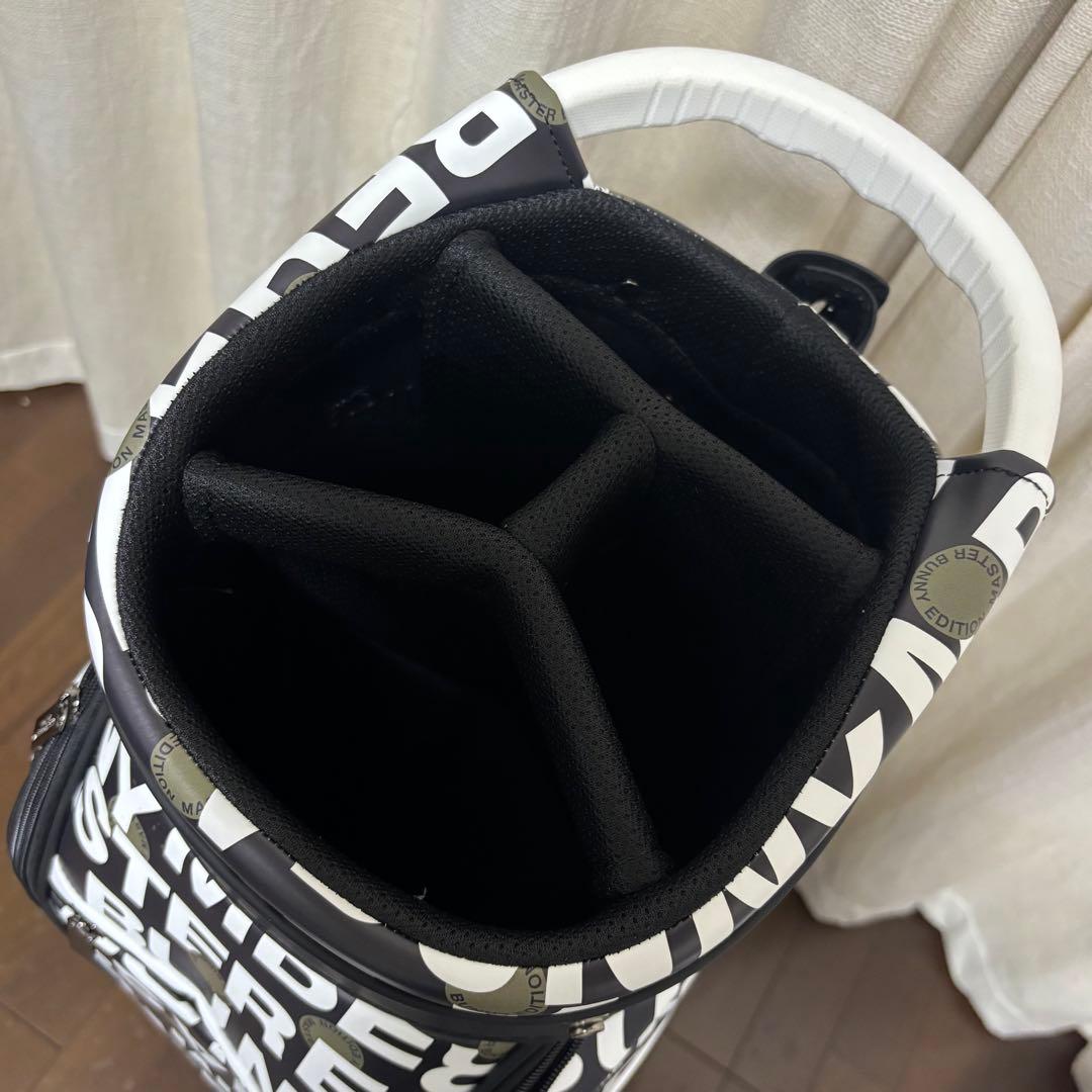 マスターバニーエディション総柄プリントキャディバッグ新品未使用ポーチ付き