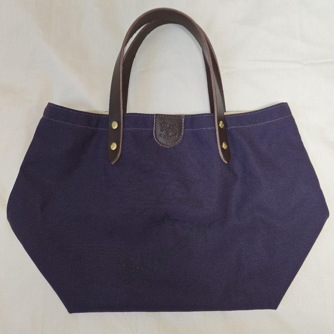 IL BISONTE ダークパープル トートバッグ
