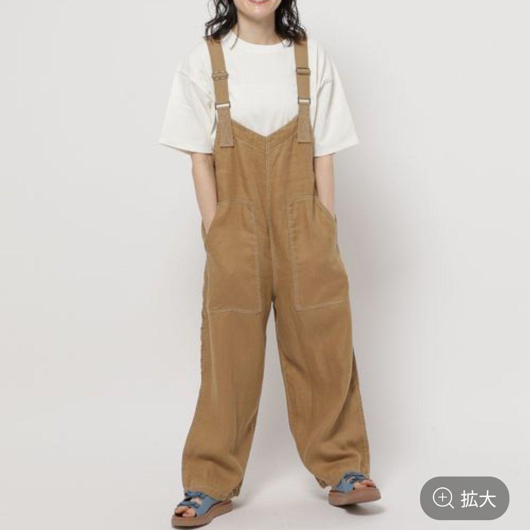 niko and FINEリネンツイルサロペット