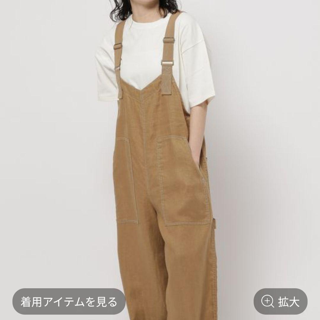 niko and FINEリネンツイルサロペット