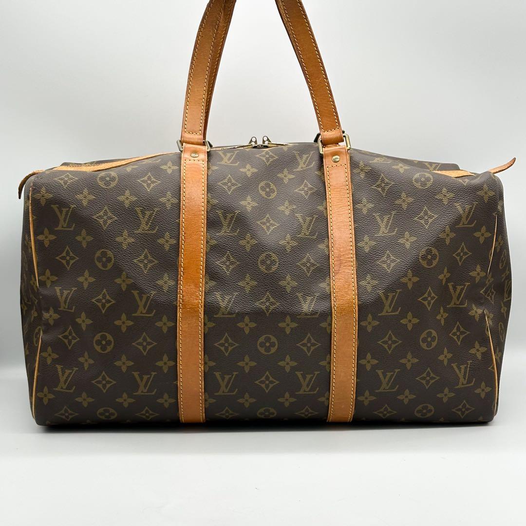 ルイヴィトン サックスプール 45 ボストンバッグ モノグラム ハンドバッグ