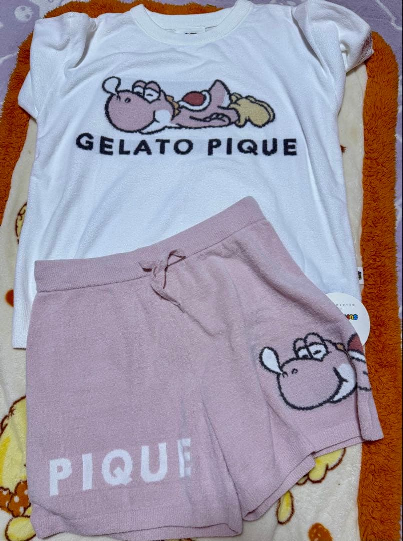 ジェラピケ　スーパーマリオ　ヨッシー