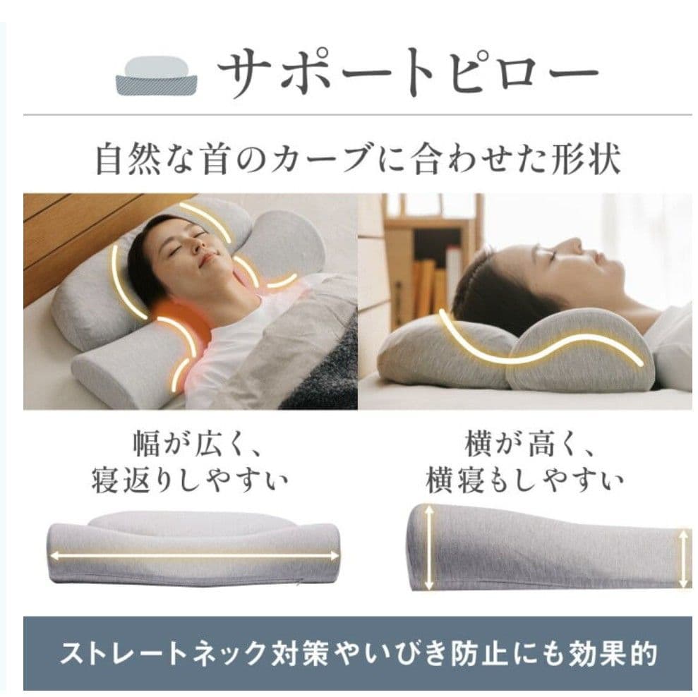新品【首と肩がホッとする枕PLUS】 枕 ピロー 首 肩 温まる ホット枕