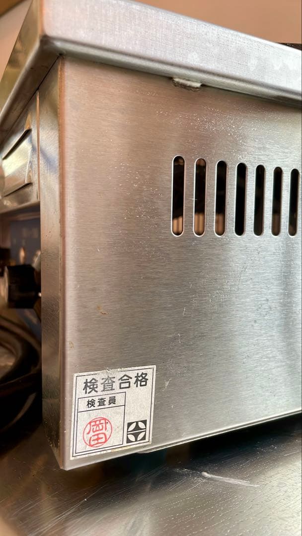 2023年製 状態良好☆ ニチワ 電気クレープ焼器 単相200V CM-410H