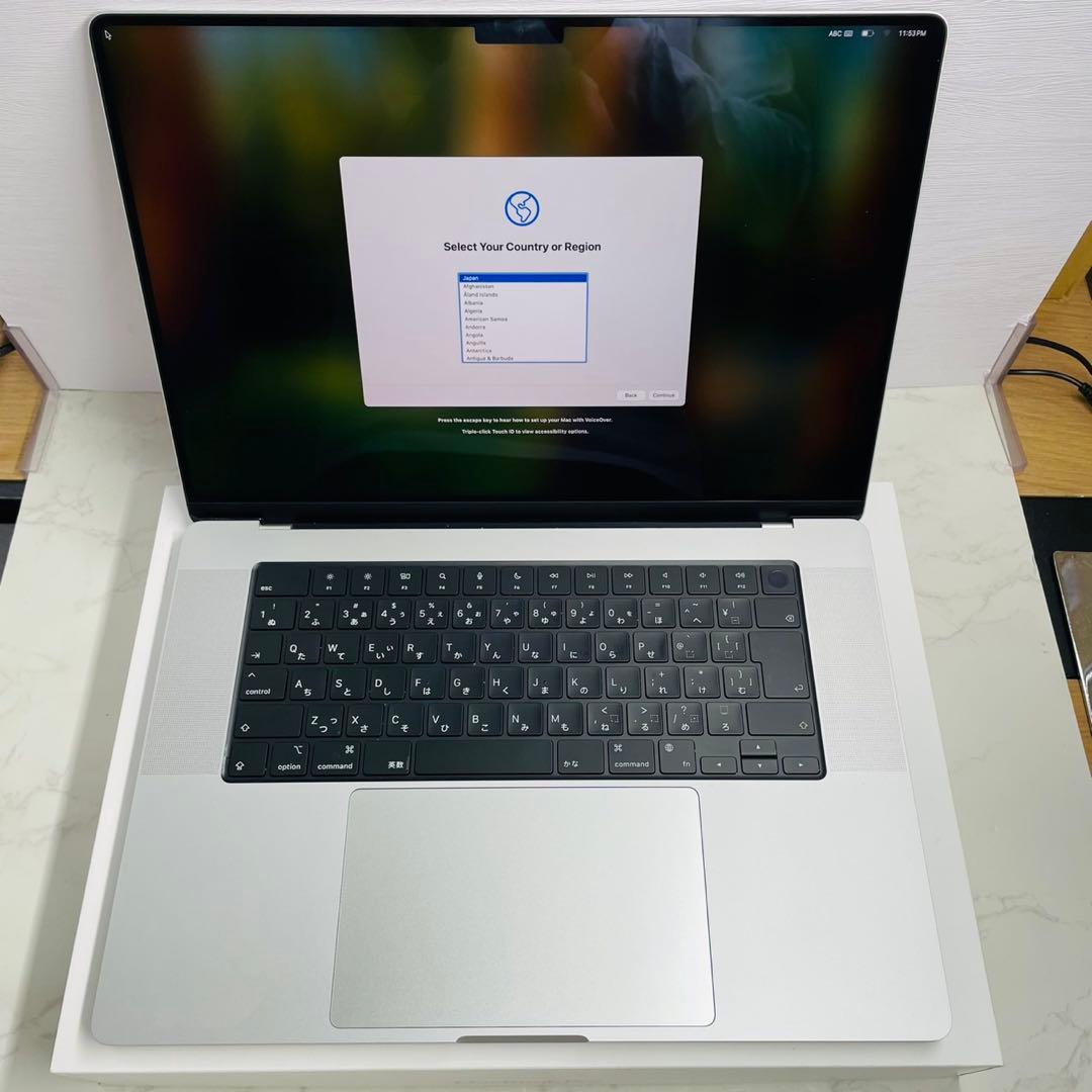 MacBookPro 16インチ 2021 M1 Pro 16GB 512GB