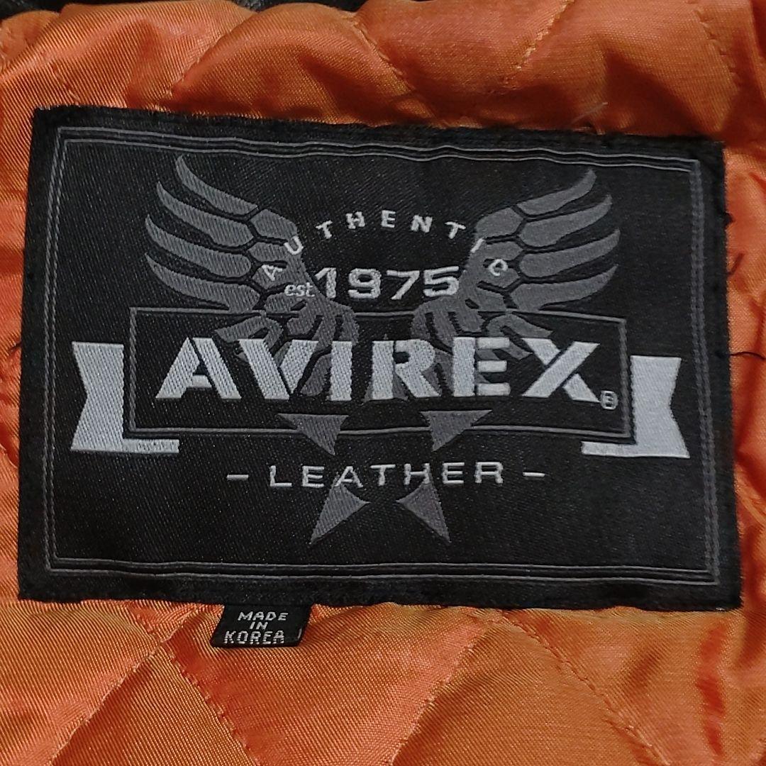 【希少】90s　AVIREX KING CASINO レザージャケット